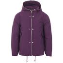 pretty green mens zip hooded jacket purple