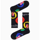Happy Socks X Queen Faces socks black