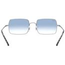 1969 RAY-BAN Retro 60s Rectangle Lens Sunglasses B