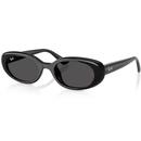 Ray-Ban Retro 60s Bug-Eye Sunglasses in Black RB4441D