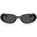 Ray-Ban Womens Retro 60s Bug-Eye Sunglasses Black