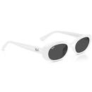Ray-Ban Womens Retro 60s Bug-Eye Sunglasses White