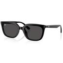 Ray-Ban Square Low-Bridge Sunglasses - Black