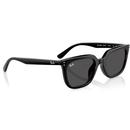 Ray-Ban Square Low-Bridge Sunglasses - Black