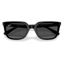 Ray-Ban Square Low-Bridge Sunglasses - Black