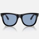 Ray-Ban Wayfarer Reverse Sunglasses Black/Blue