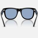 Ray-Ban Wayfarer Reverse Sunglasses Black/Blue