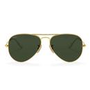 Ray-Ban Aviator Sunglasses Arista Gold and Green Aviation Collection Sunglasses