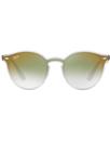 Blaze Clubround RAY-BAN Mirror Sunglasses Green