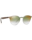 Blaze Clubround RAY-BAN Mirror Sunglasses Green