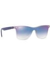 Blaze Wayfarer RAY-BAN Mirror Lens Sunglasses Blue