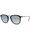 Aviator Round RAY-BAN Grey Flash Lens Sunglasses