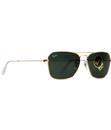 Ray-Ban Retro 60s Mod Caravan Indie Sunglasses (G)