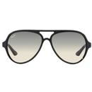 Ray-Ban Cats 5000 Retro 70s Sunglasses Black