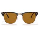 Ray-Ban Clubmaster Retro 50s Browline Sunglasses H