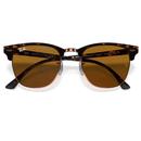 Ray-Ban Clubmaster Retro 50s Browline Sunglasses H