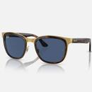 Ray-Ban Clyde Sunglasses 0RB3709 001/80 in Havana on Gold