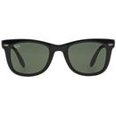 Folding Wayfarer RAY-BAN Retro Sunglasses in Black