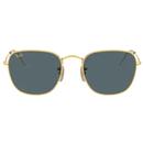 Ray-Ban Retro Mod 60s 70s Frank Sunglasses in Gold and Blue