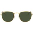 Ray-Ban Retro Mod 60s 70s Frank Sunglasses in Gold and Green
