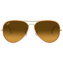 Aviator Full Colour RAY-BAN Retro 70s Sunglasses O