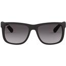 Ray-Ban Justin Wayfarer Sunglasses Black