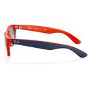 New Wayfarer Ray-Ban Retro Sunglasses -Blue/Orange