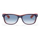 New Wayfarer Ray-Ban Retro Sunglasses -Blue/Orange