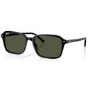 Raimond Ray-Ban Retro 60s Square Sunglasses Black