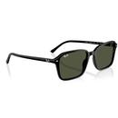 Raimond Ray-Ban Retro 60s Square Sunglasses Black