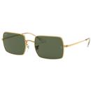 Ray-Ban RB1969 Legend Gold Rectangle Sunglasses in Gold/Green