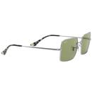 1969 RAY-BAN Retro 60s Rectangle Lens Sunglasses S