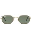 RAY-BAN Retro 60s Octagon Shaped Sunglasses -Green