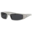 Ray-Ban RB4335 Retro Wrap Round Sunglasses in Light Grey