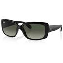 Ray-Ban RB4389 601/71 Retro 50s Women's Sunglasses in Black with Grey Gradient Lens