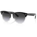 Ray-Ban RB4471 66308G Retro Wayfarer Sunglasses in Black/Transparent