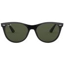 Ray-Ban Round Wayfarer Sunglasses Black Green