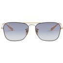 RAY-BAN Retro 70s Mod Small Caravan Sunglasses Bl