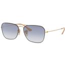 RAY-BAN Retro 70s Mod Small Caravan Sunglasses Bl