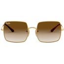 Ray-Ban Retro 60s Square Sunglasses Brown