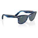 Wayfarer RAY-BAN Retro Striped Blue Sunglasses