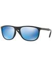 RAY-BAN Retro Wrap Around Wayfarer Sunglasses Blue
