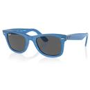 Ray-Ban Change Collection Wayfarer Sunglasses in Photo Stripe Blue RB2140 1409B1