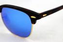 Ray-Ban Clubmaster Retro Flash Lens Sunglasses (B)