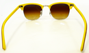 Ray-Ban Clubmaster Retro Mod Sunglasses (Yellow)