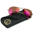 Ray-Ban RB3025 Red Mirror Lens Aviator Sunglasses