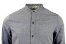 Brize REALM & EMPIRE Demob Chambray Grandad Shirt