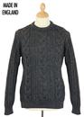 REALM & EMPIRE Made in England Cable Knit Jumper C