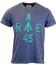 REALM & EMPIRE Rae Retro CC41 Stamp Style T-shirt