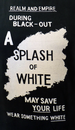 Splash of White REALM & EMPIRE Retro Sweatshirt